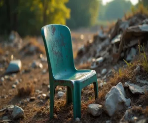 Gdzie wyrzucić plastikowe krzesło