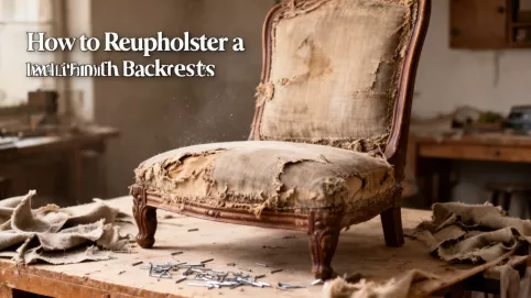 Jak obić krzesło z oparciem