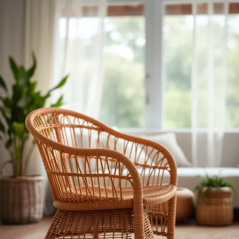 Krzesło Wiklinowe